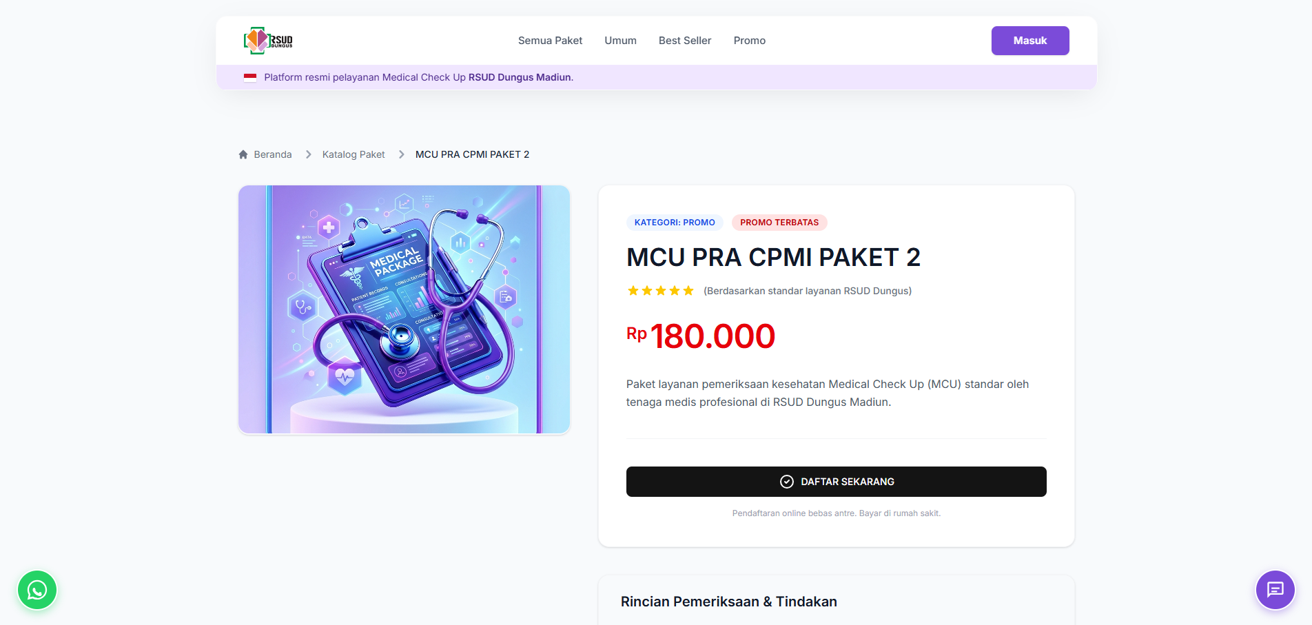 SIRAPAT - Sistem Reservasi